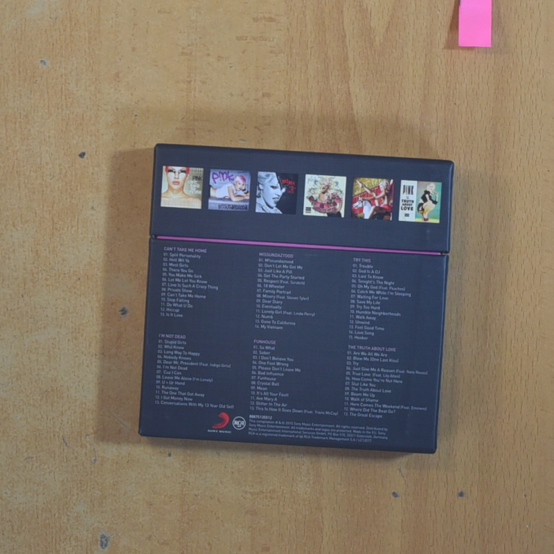 PINK - THE ALBUMS SO FAR - CD