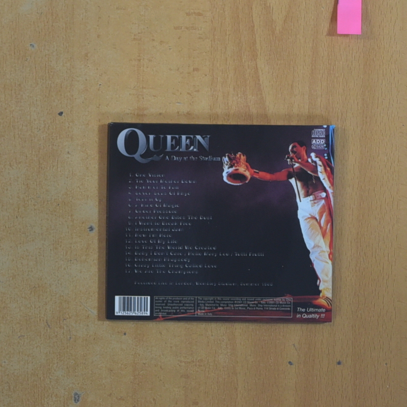 QUEEN - A DAY AT THE STADIUM - CD