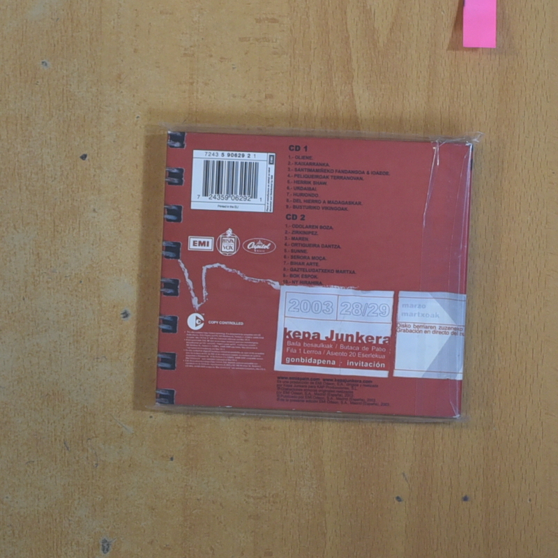KEPA JUNKERA - KEPA JUNKERA - CD