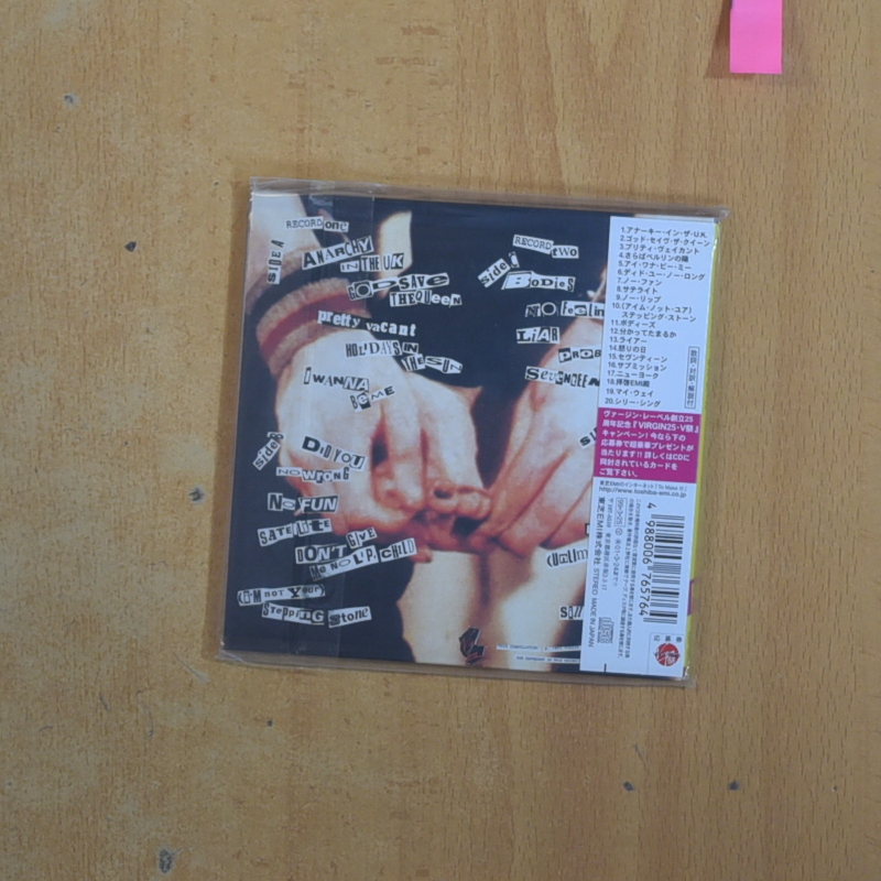 SEX PISTOLS - KISS THIS - CD ED JAPONESA