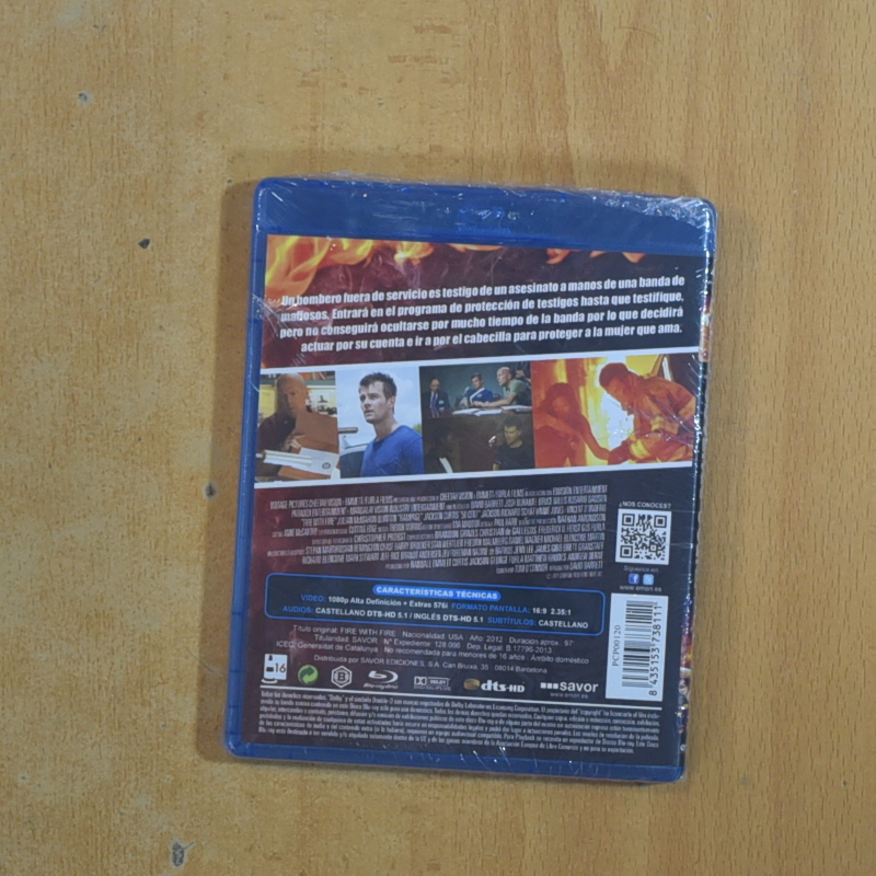 FUEGO CRUZADO - BLURAY