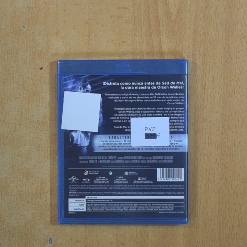 SED DE MAL - BLURAY