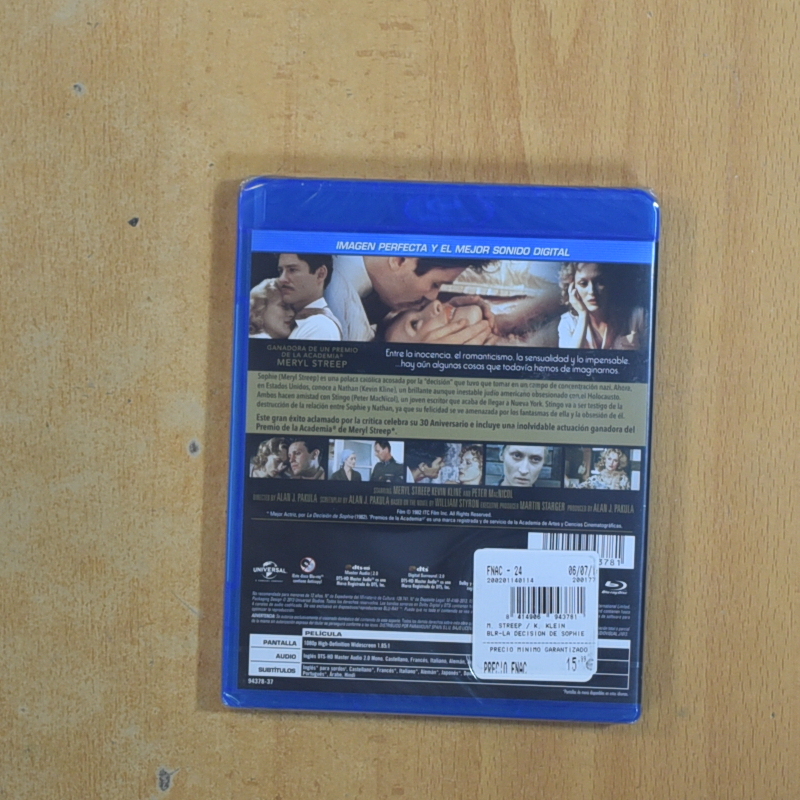 LA DCISION DE SOPHIE - BLURAY
