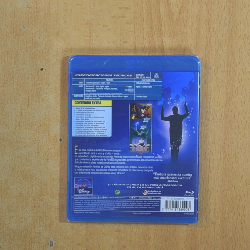 FANTASIA - BLURAY