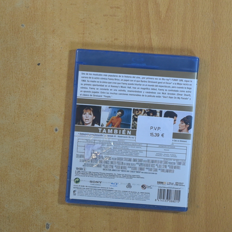 FUNNY GIRL - BLURAY