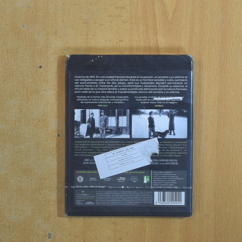 EL SILENCIO DEL MAR - BLURAY