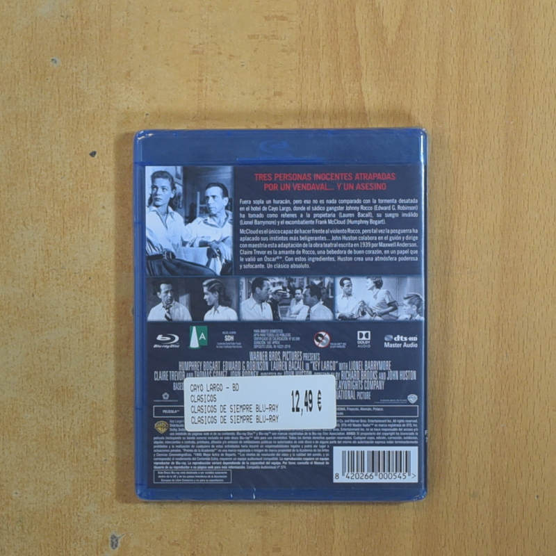 CAYO LARGO - BLURAY