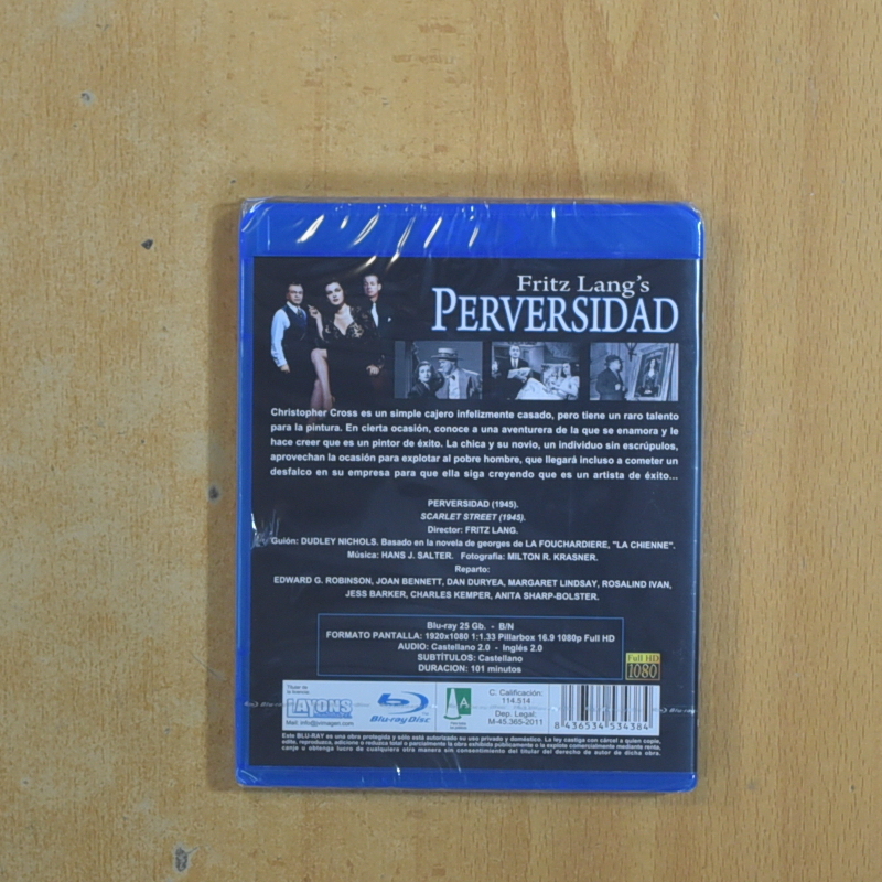 PERVERSIDAD - BLURAY