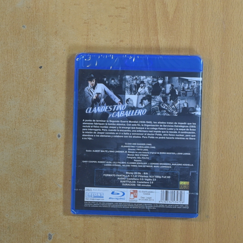 CLANDESTINO Y CABALLERO - BLURAY