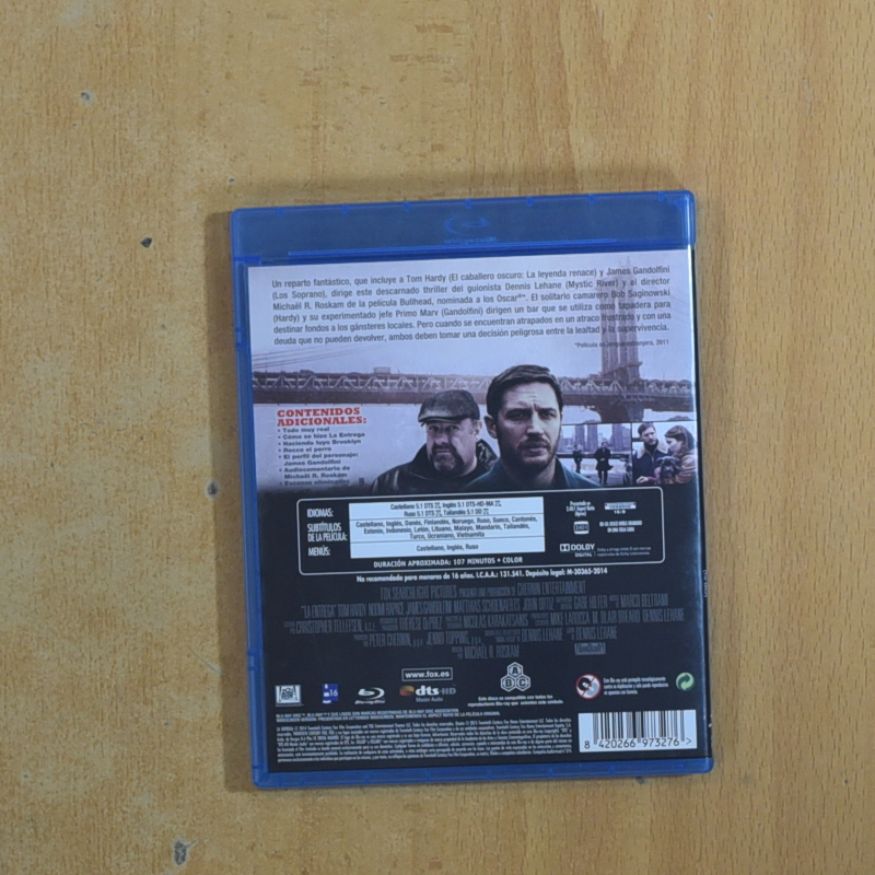 LA ENTREGA - BLURAY