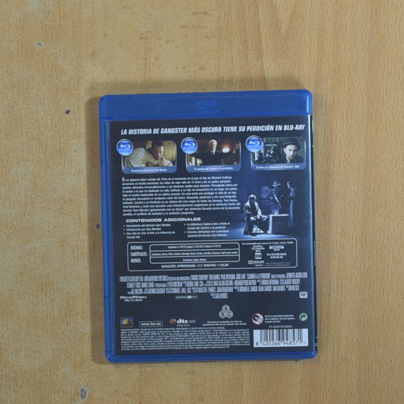 CAMINO A LA PERDICION - BLURAY