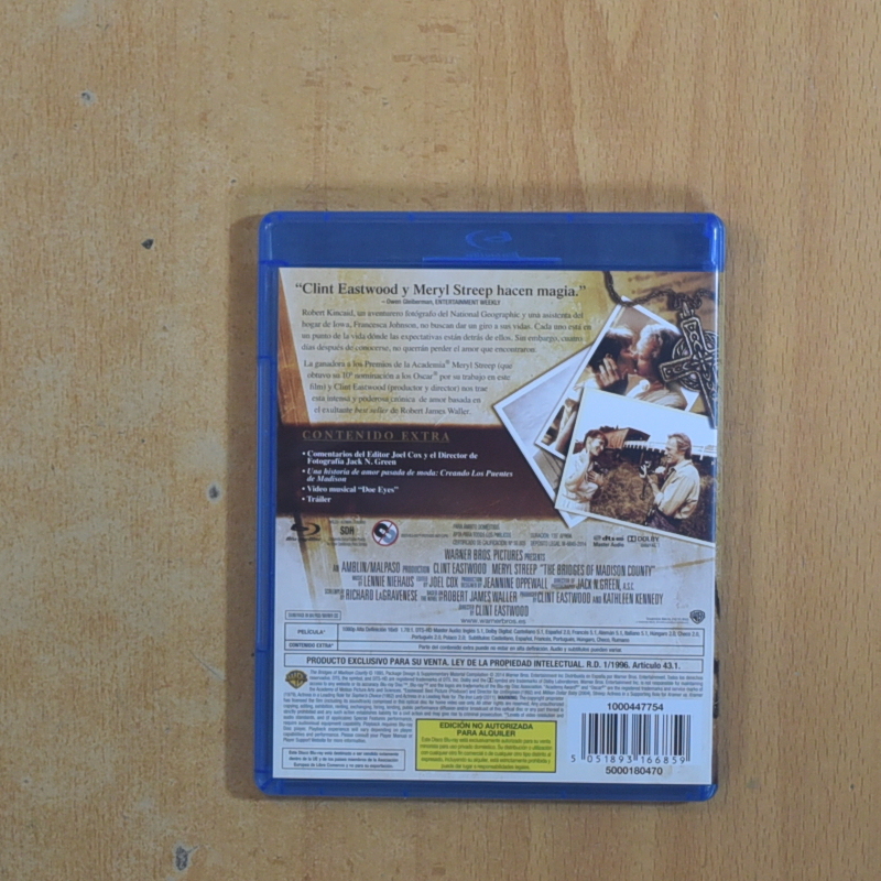 LOS PUENTES DE MADISON - BLURAY