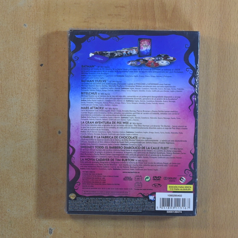 COLECCION TIM BURTON - DVD