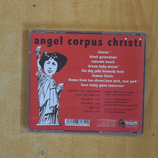 ALGEL CORPUS CHRISTI - I LOVE NEW YORK - CD