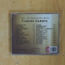 CARLOS GARDEL - THE 20 GREATEST HITS - CD