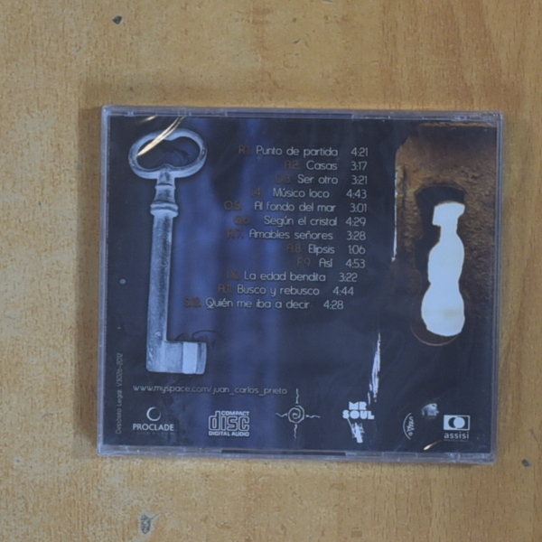 JUAN CARLOS PRIETO - RADIOGRAFIA - CD