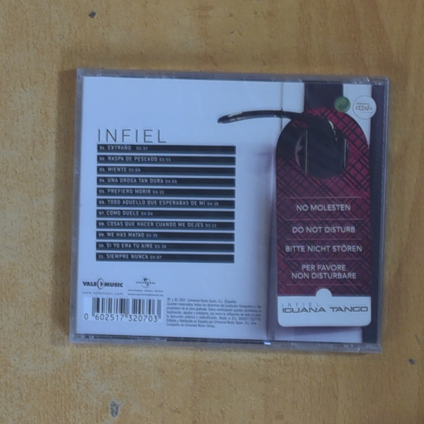 IGUANA TANGO - INFIEL - CD