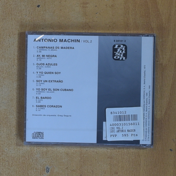 ANTONIO MACHIN - VOLUMEN 2 - CD