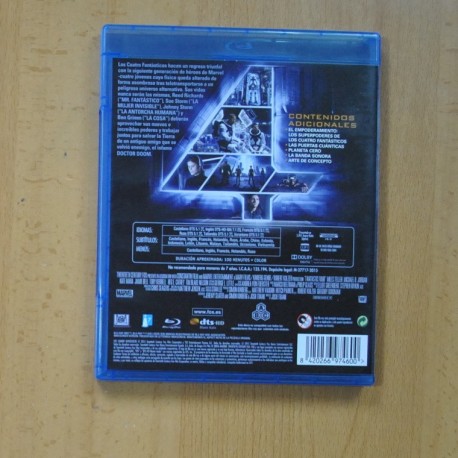 LOS 4 FANTASTICOS - BLURAY