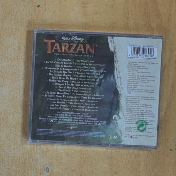 PHIL COLLINS - TARZAN - CD