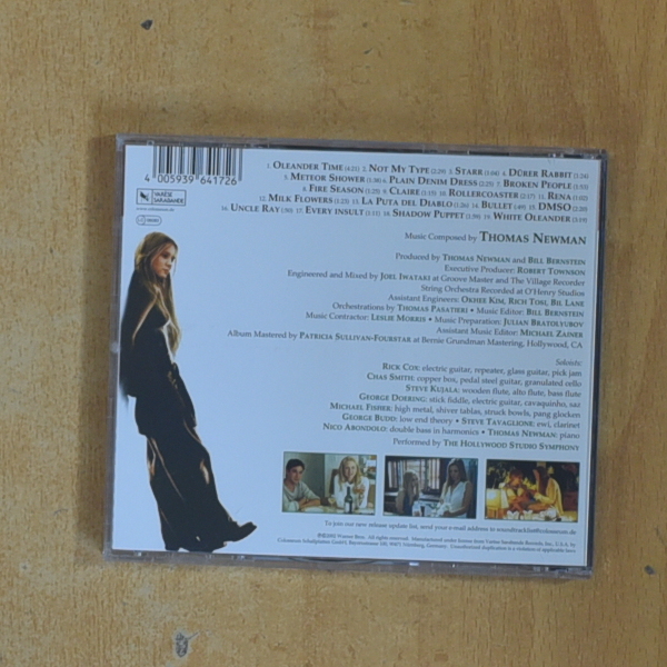 THOMAS NEWMAN - WHITE OLEANDER - CD