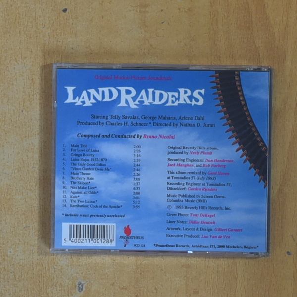 BRUNO NICOLAI - LANDRAIDERS - CD