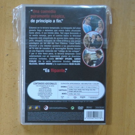 COMO CONOCI A VUESTRA MADRE - TERCERA TEMPORADA - DVD
