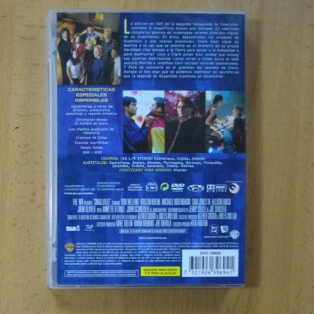 SMALVILLE - SEGUNDA TEMPORADA - DVD