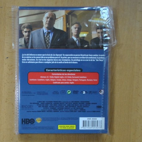 LOS SOPRANO - SERIE 5 - DVD