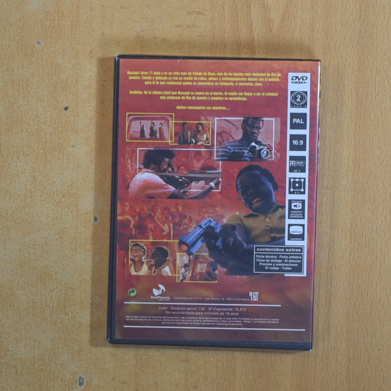 CIUDAD DE DIOS - DVD