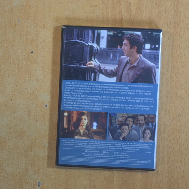 EL MISMO AMOR LA MISMA LLUVIA - DVD