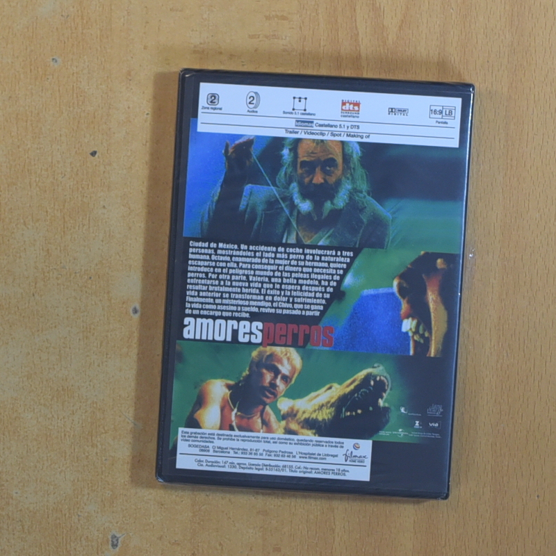 AMORES PERROS - DVD