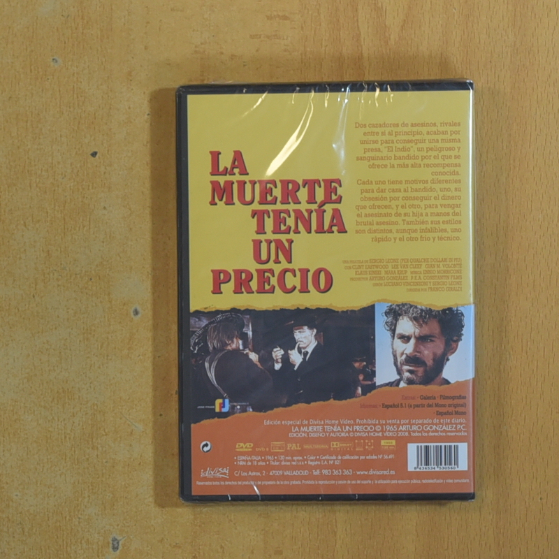 LA MUERTE TENIA UN PRECIO - DVD