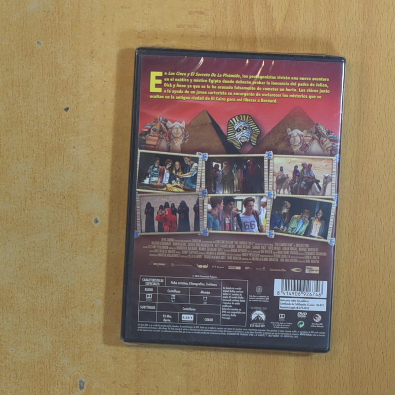 LOS CINCO Y EL SECRETO DE LA PIRAMIDE - DVD