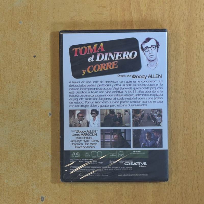 TOMA EL DINERO Y CORRE - DVD