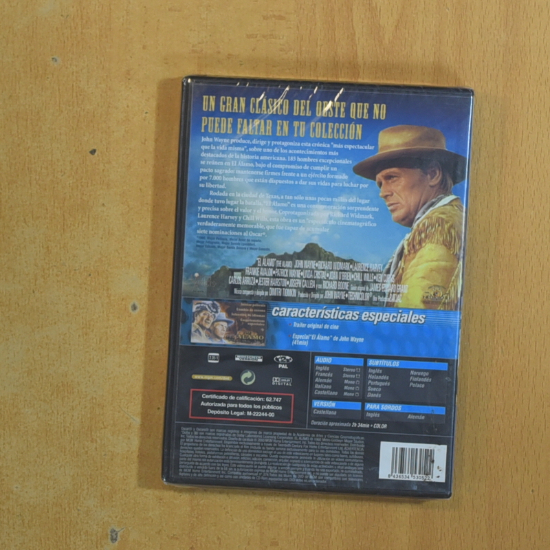 EL ALAMO - DVD