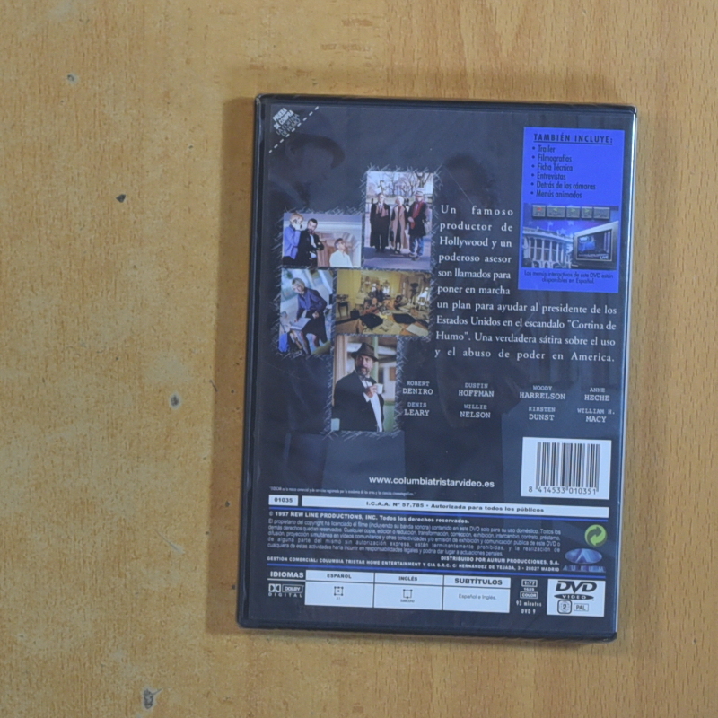 LA CORTINA DE HUMO - DVD