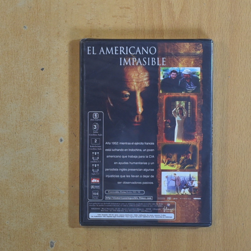 EL AMERICANO IMPASIBLE - DVD