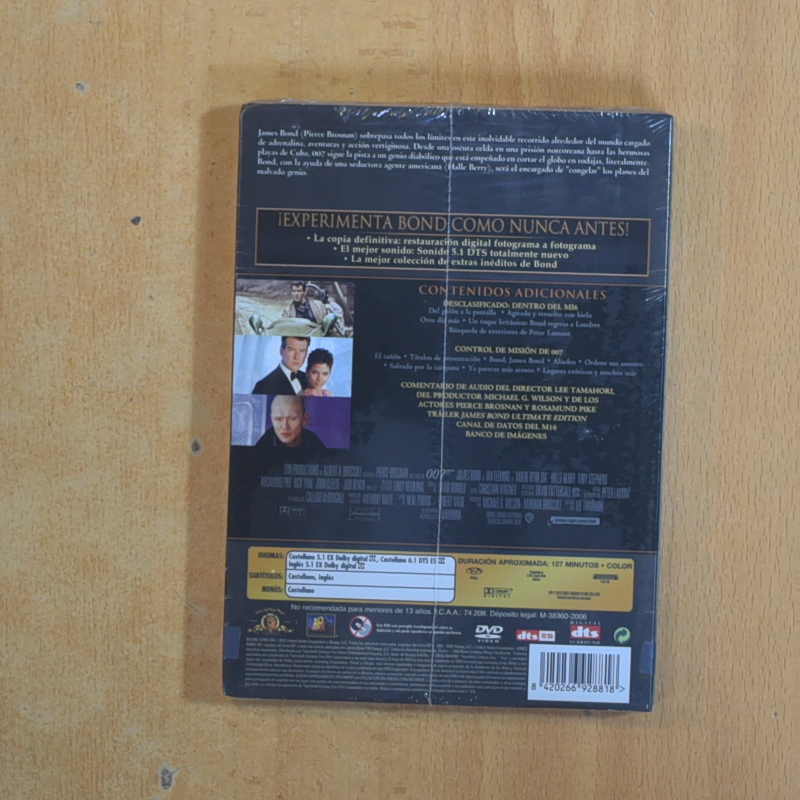 007 MUERE OTRO DIA - DVD
