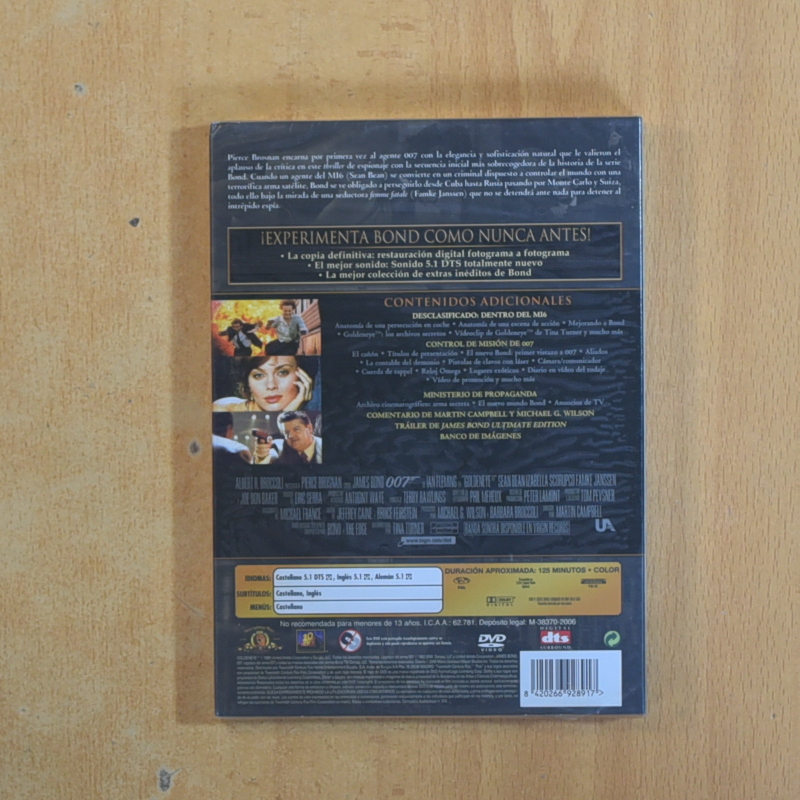 007 GOLDNEYE - DVD