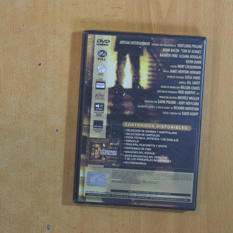 EL ULTIMO ESCALON - DVD