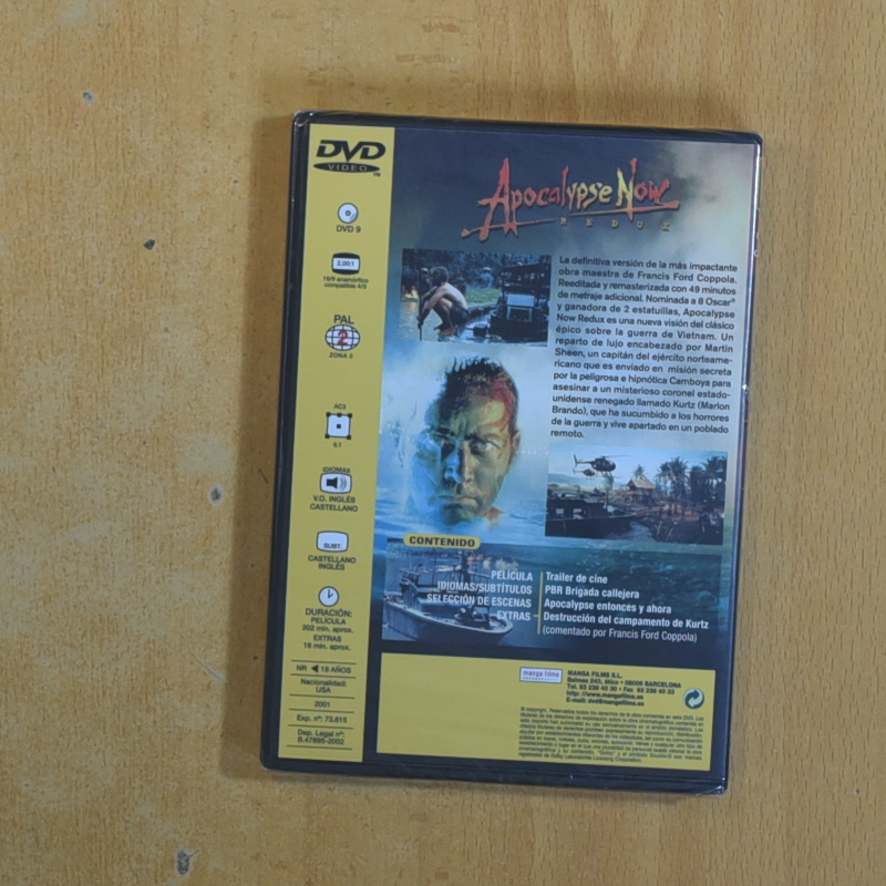 APOCALYPSE NOW - DVD