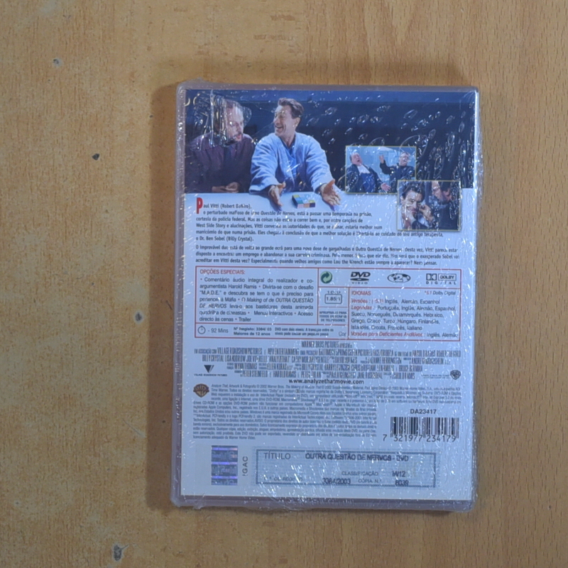 OTRA TERAPIA PELIGROSA CASTELLANO - DVD