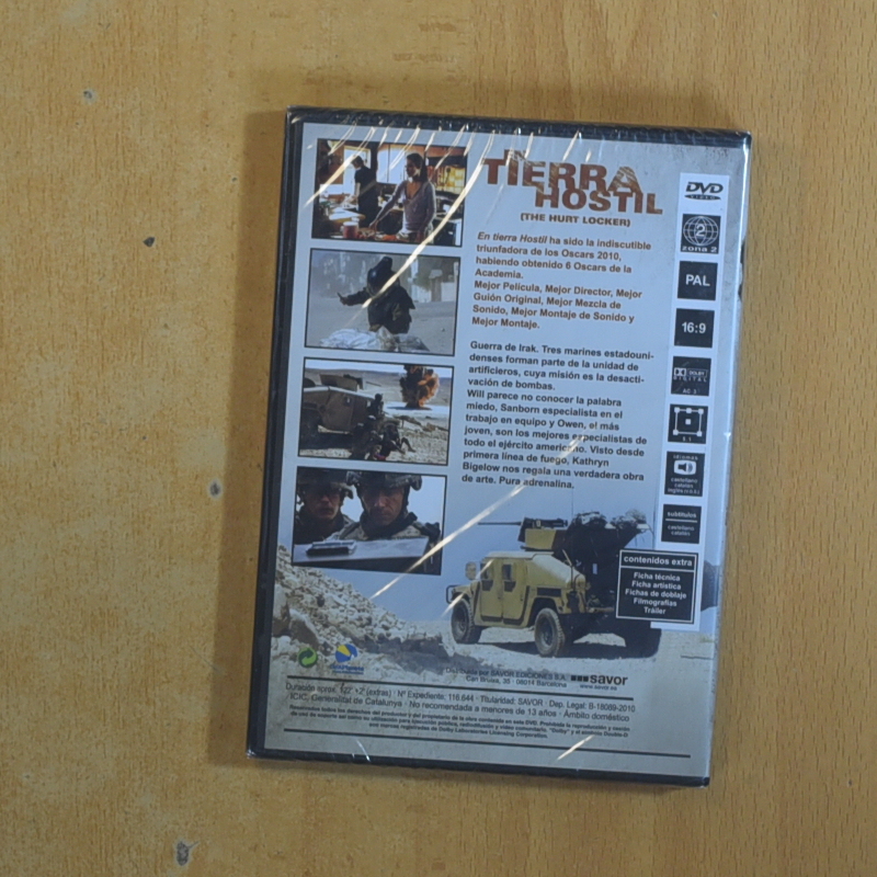 EN TIERRA HOSTIL - DVD