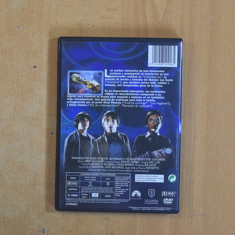 EXPLORADORES - DVD
