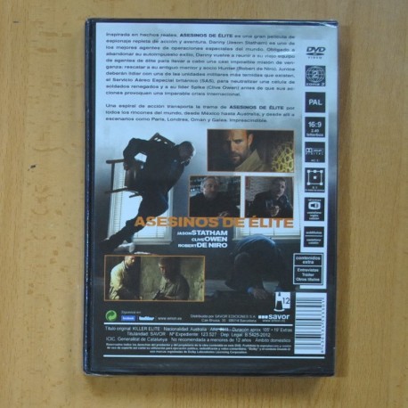 ASESINOS DE ELITE - DVD