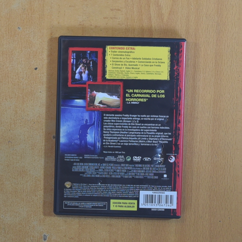PESADILLA EN ELM STREET 3 - DVD