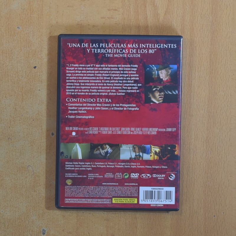 PESADILLA EN ELM STREET - DVD