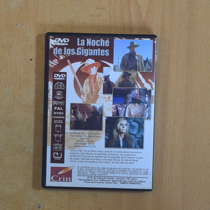 LA NOCHE DE LOS GIGANTES - DVD