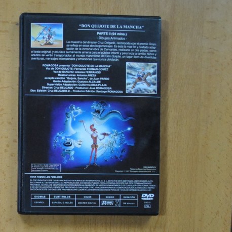 DON QUIJOTE II - DVD